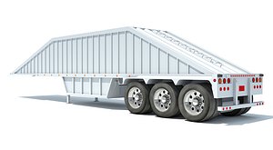 3D dump trailer