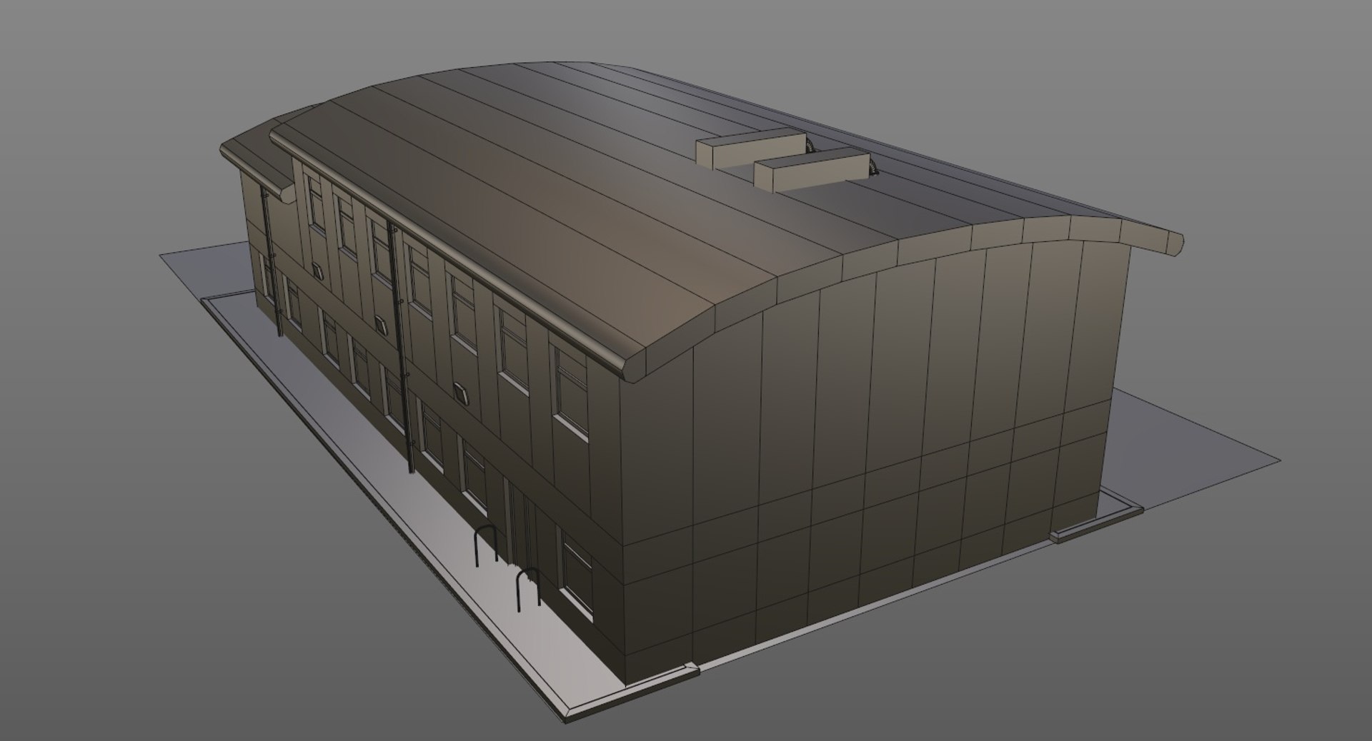 3d Model Distribution Building