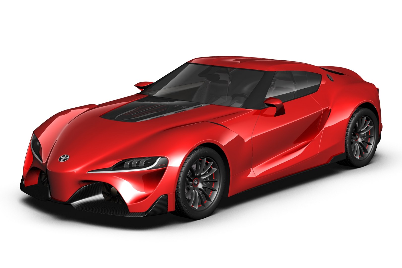 3d Toyota 2017 Supra Model