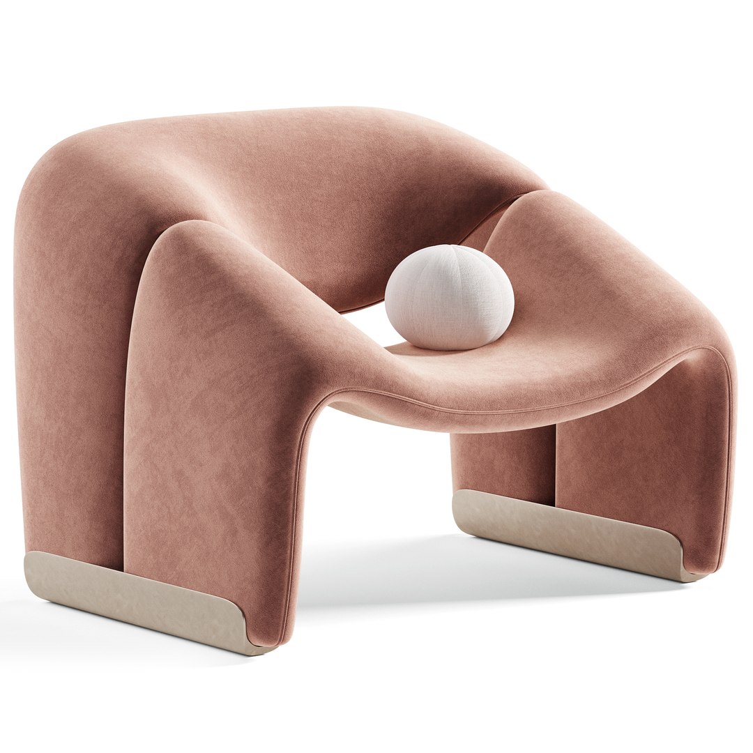 3D model Artifort Groovy lounge chair by Pierre Paulin https://p.turbosquid.com/ts-thumb/VK/8XNf6B/6w/5/jpg/1781009562/1920x1080/fit_q87/da969ac6ca0dda78449791f9bc101af6aee10a48/5.jpg