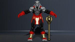 Battle Beast low-poly