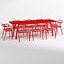 conjunto de mesa e cadeira Passoni