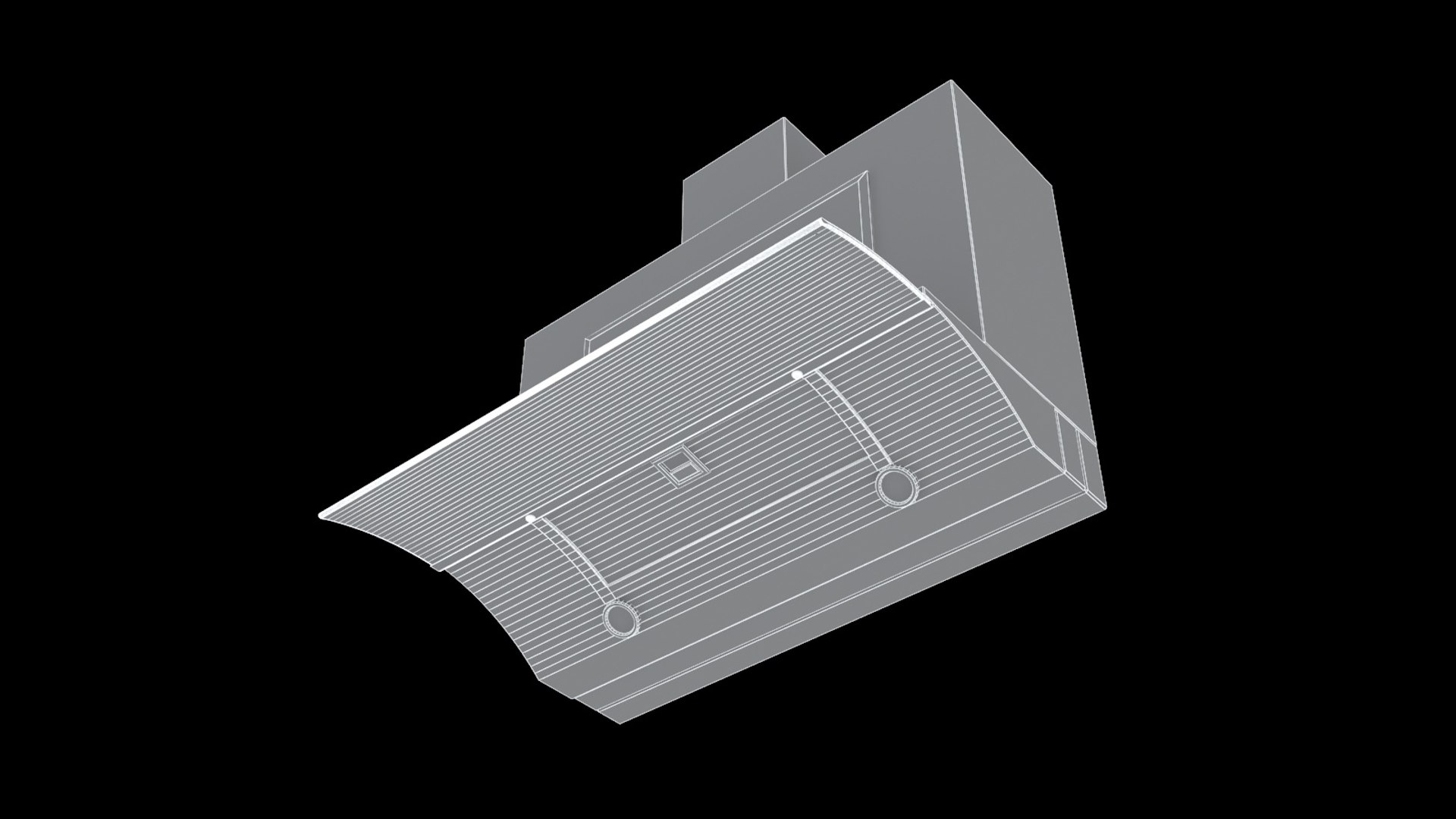 3D Cooker Hood Elica Glide TurboSquid 1221984