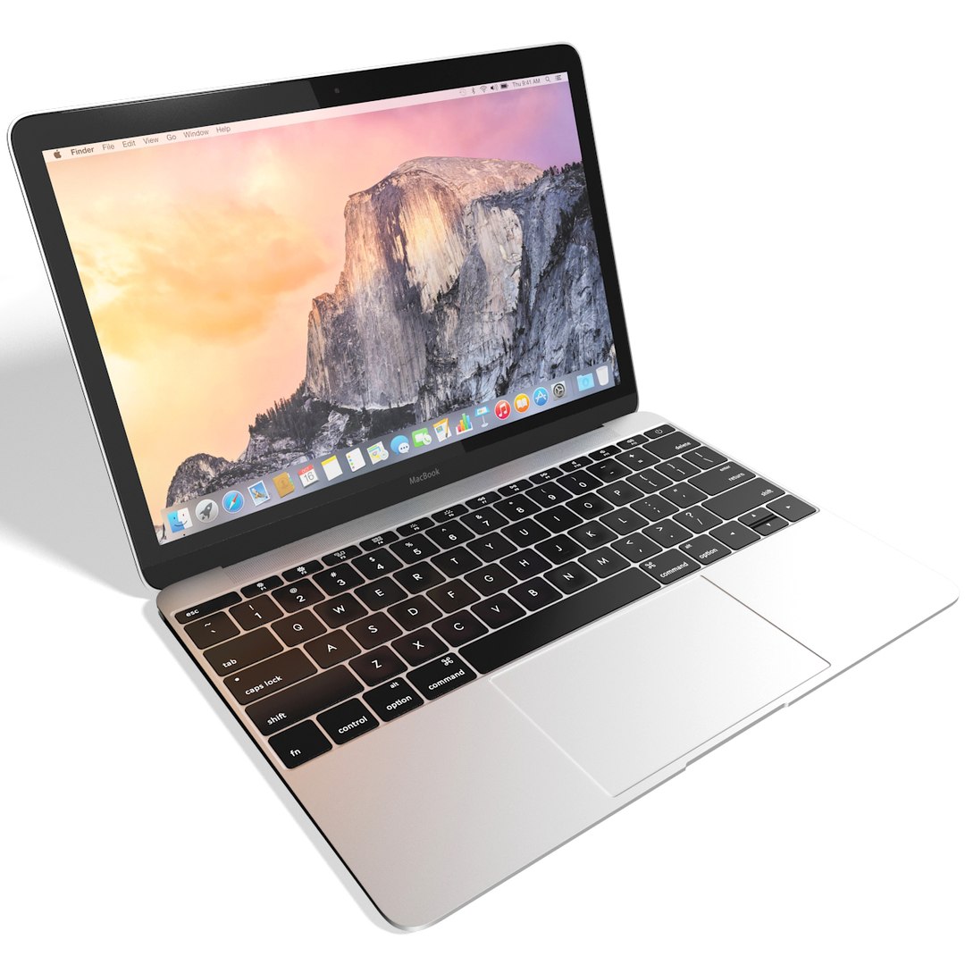 max realistic apple macbook 2015