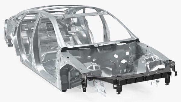 modelo 3d Estructura del marco del coche - TurboSquid 2208617