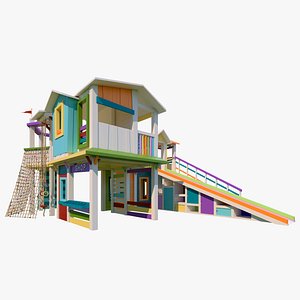 3D playground play ground model