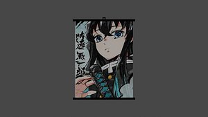 3D anime painting