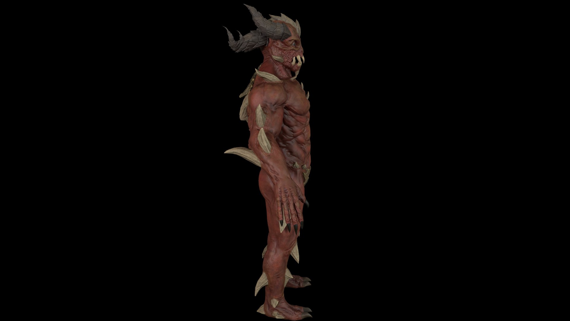 3D Demon Model - TurboSquid 1822149