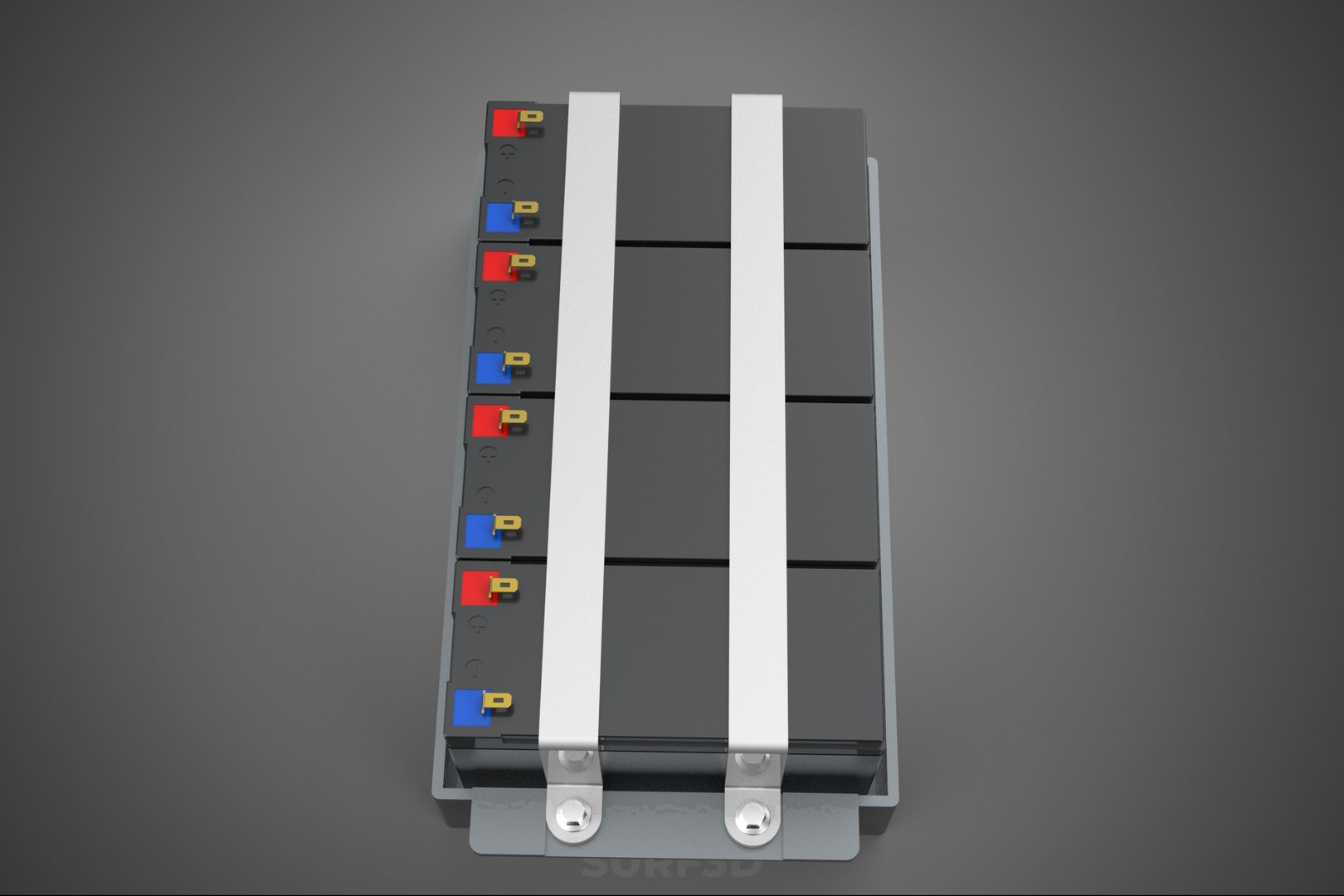 3D model BATTERY PACK ENCLOSURE STACK RACK GRID ARRAY TRAY BRACKET MOUNT https://p.turbosquid.com/ts-thumb/VK/ZNCTDq/4R/32_1522_batterypackenclosurestackrackgridarraytraybracketmount/jpg/1777364025/1920x1080/fit_q87/d05db94048b6a5fdb223866dcc0726b8ebcc625a/32_1522_batterypackenclosurestackrackgridarraytraybracketmount.jpg