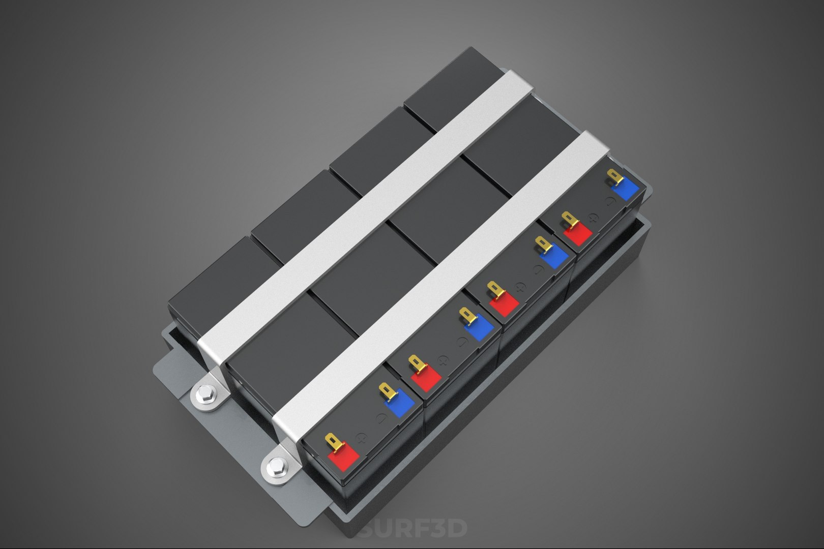 3D model BATTERY PACK ENCLOSURE STACK RACK GRID ARRAY TRAY BRACKET MOUNT https://p.turbosquid.com/ts-thumb/VK/ZNCTDq/QT/26_1522_batterypackenclosurestackrackgridarraytraybracketmount/jpg/1777364022/1920x1080/fit_q87/704203ccf376e7d80228a582a226387b943d5773/26_1522_batterypackenclosurestackrackgridarraytraybracketmount.jpg