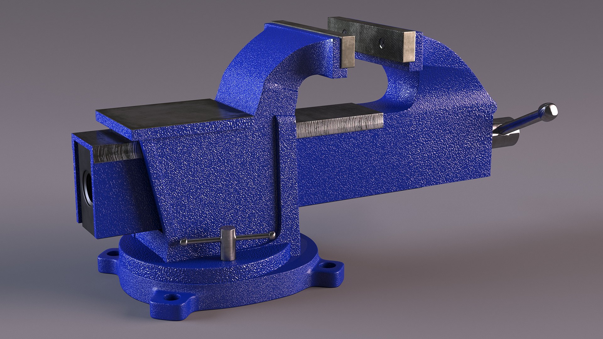 3D General Purpose Bench Vise - TurboSquid 2146609