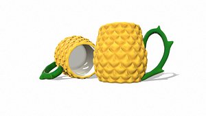 Pineapple Mug 3D