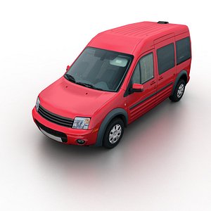 Low Poly Generic Van v.01