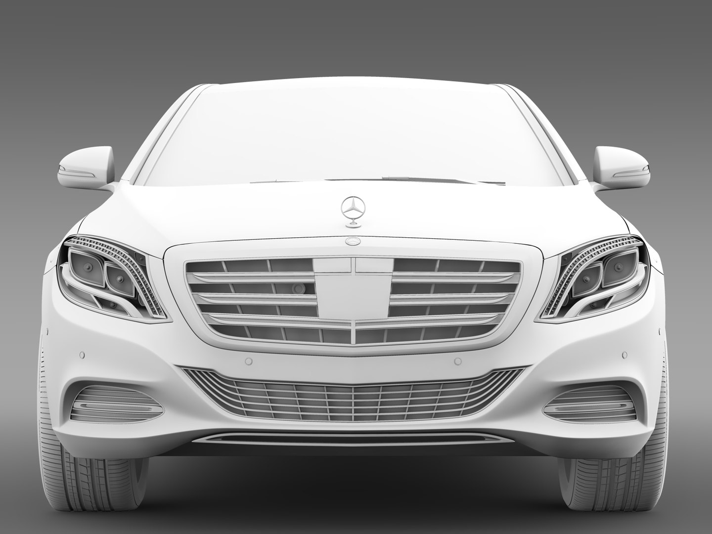 Mercedes Maybach Guard S600 3d C4d