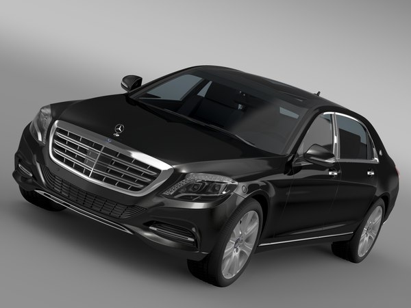 mercedes maybach guard s600 3d c4d