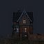 Run-Down Victorian Terracotta Mansion with PBR Materials Updated Version 3D model