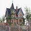 Run-Down Victorian Terracotta Mansion with PBR Materials Updated Version 3D model