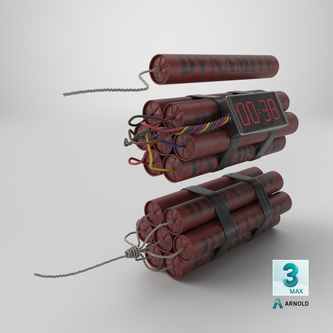 Dynamite 3D model https://p.turbosquid.com/ts-thumb/VK/pFYXu9/NR/stemcell_max_arnold_render/png/1775215883/1920x1080/fit_q87/d532769f3a5533e7ca9f04a630332d649c6517a2/stemcell_max_arnold_render.jpg