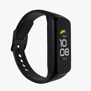 3D Samsung Galaxy Watch Fit E - Black model