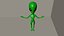 alien 3D model