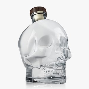3d model crystal head vodka