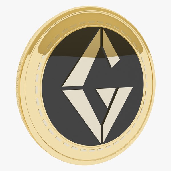 3D Dexter G Cryptocurrency Gold Coin