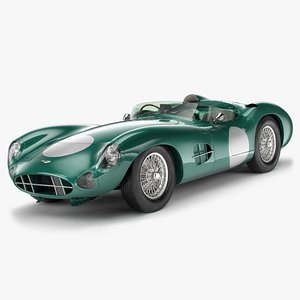 Aston Martin DBR1 3D model