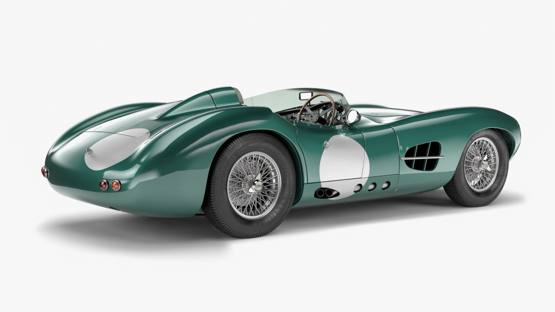 Aston Martin DBR1 3D model - TurboSquid 2045296