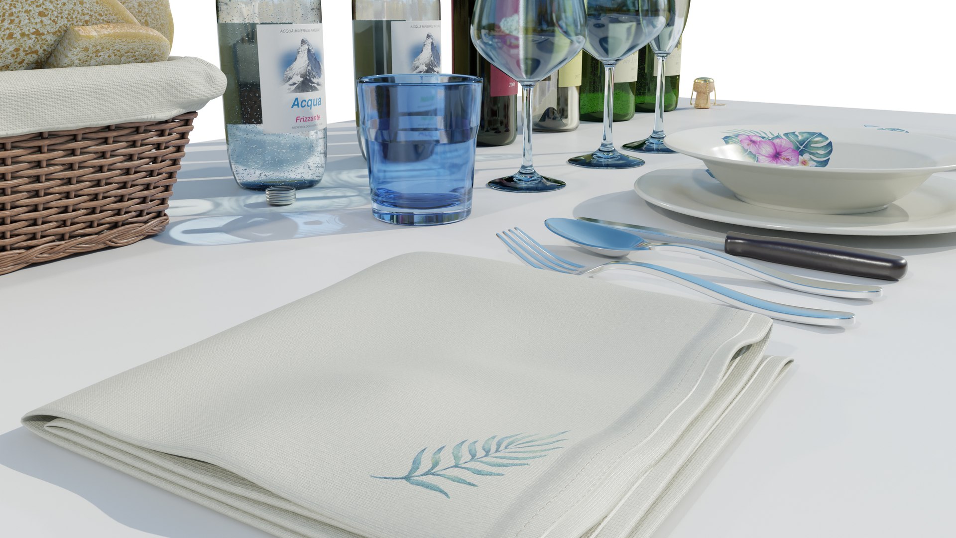Tableware 3D Model - TurboSquid 2073164