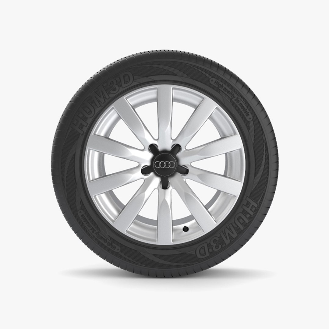 3D Audi A4 Rim 001 - TurboSquid 1933875