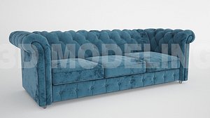 3D sofa design model