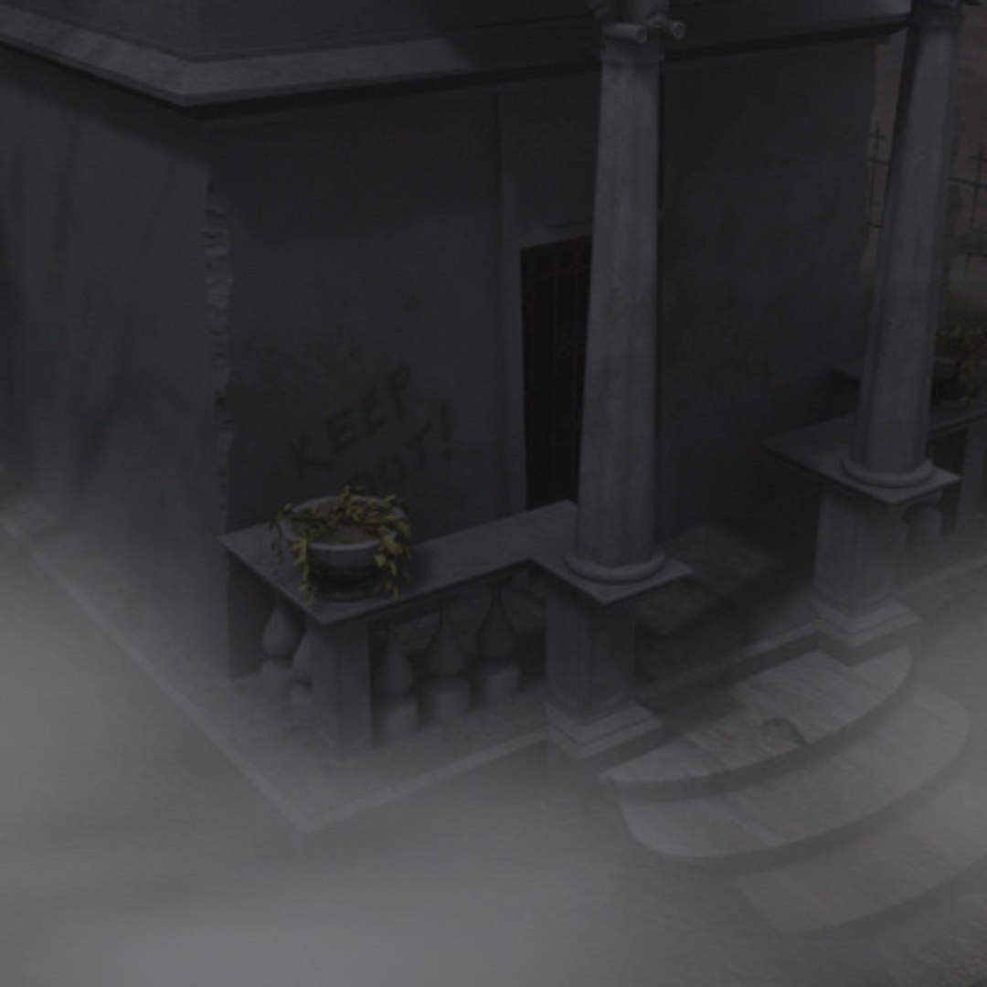 3d Graveyard Crypt Oak