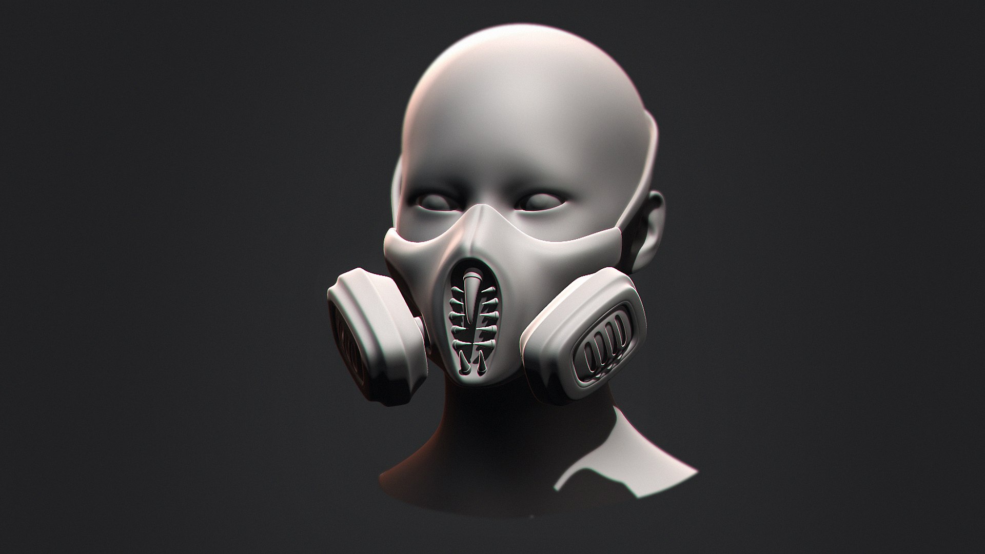 Gas Mask Constructor Kitbash Vol 02 3D - TurboSquid 1841284