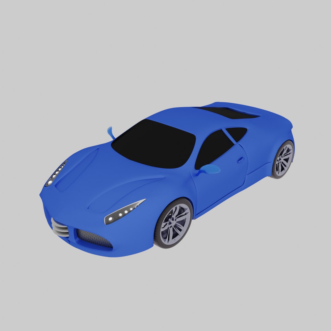 Racing car 3D model - TurboSquid 1681860