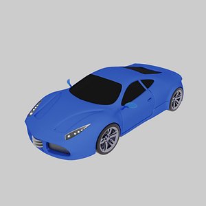 racing car 3D model