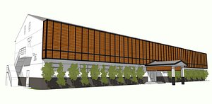 2017 Facade renovation 3D