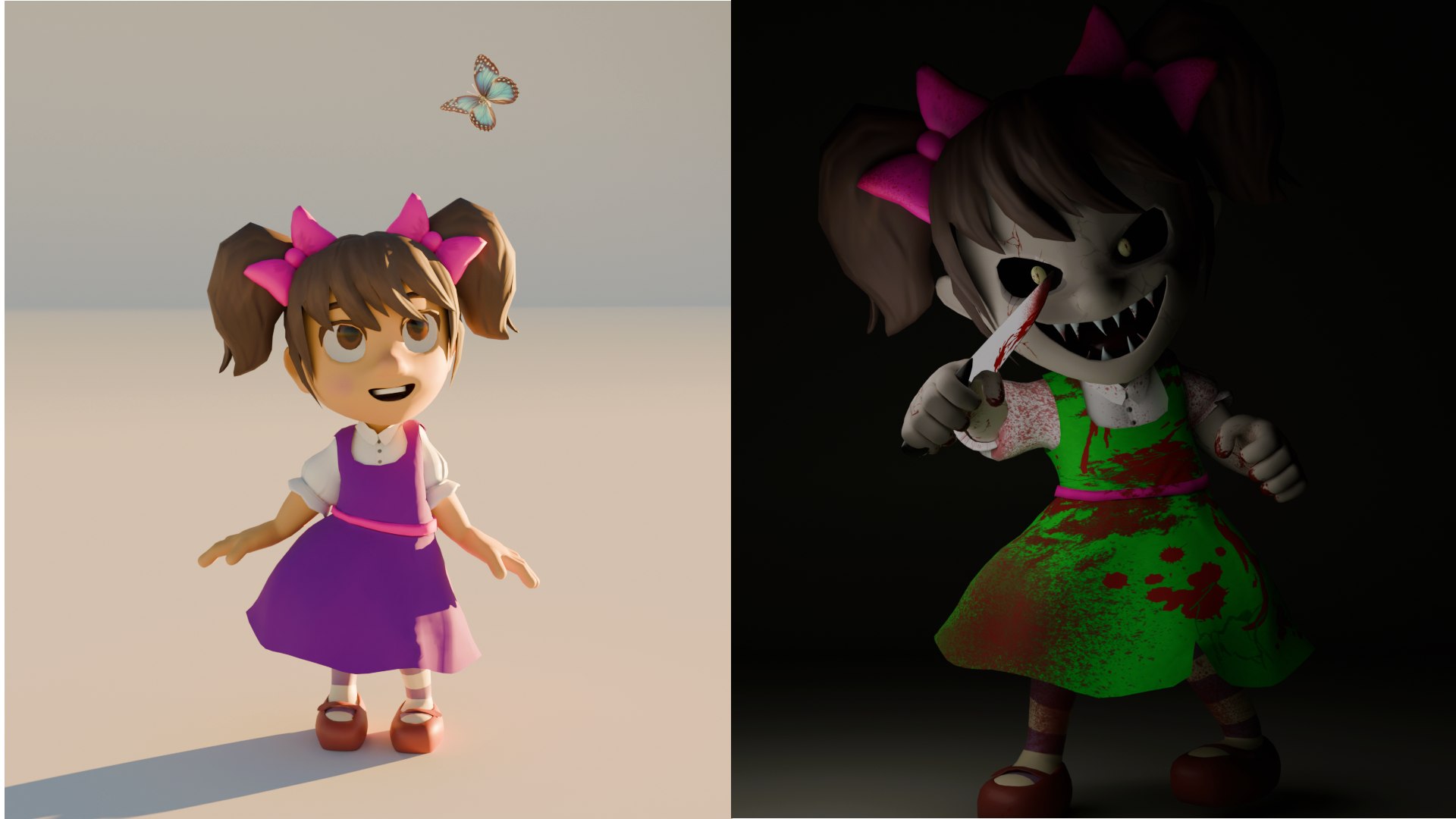 Cute and Creepy Cartoon Girl Pack Low-poly 3D model 3D model https://p.turbosquid.com/ts-thumb/VL/PAy3cs/kV/1920_1080_11/png/1766396247/1920x1080/fit_q87/3a20e23f2cb11bd7b343954594d847c1256ce1a8/1920_1080_11.jpg