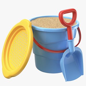 Detailed Bucket And Shovel