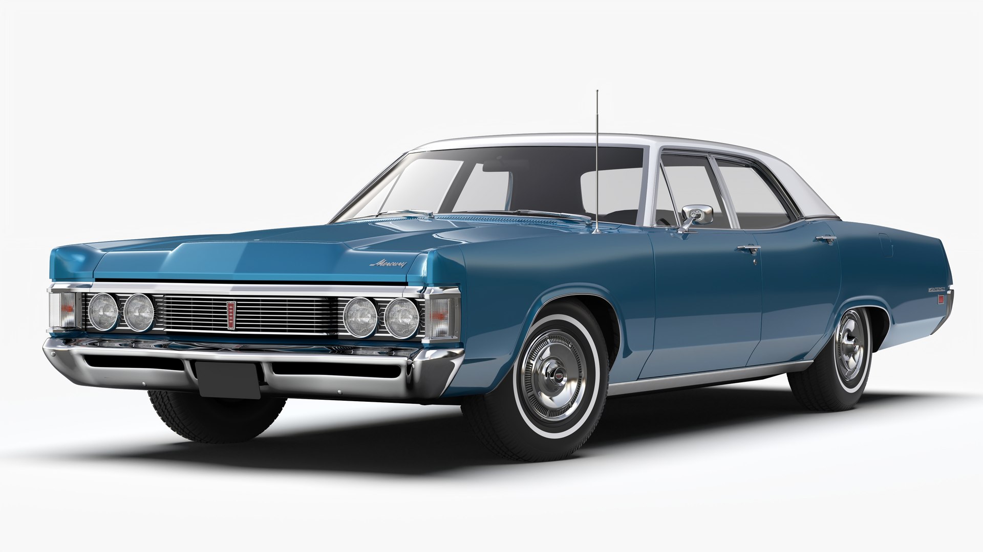 マーキュリー モントレー セダン 19693Dモデル - TurboSquid 2220034