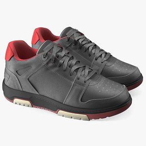 Leather Sports Sneakers
