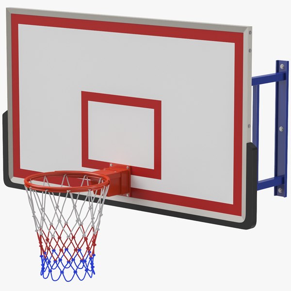 Wall Basketball Hoop 01 3D