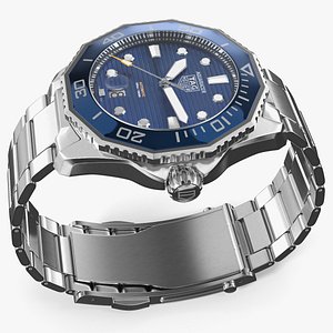 Tag Heuer Aquaracer Dive Watch Blue