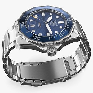 Tag Heuer Aquaracer Dive Watch Blue