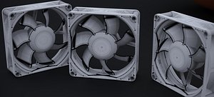 HI-FLOW 80 MM ELECTRONIC COOLING FAN 2024 FBX 3D