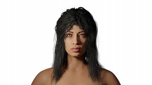 Layla - Rigged Blender Realistic Female Character