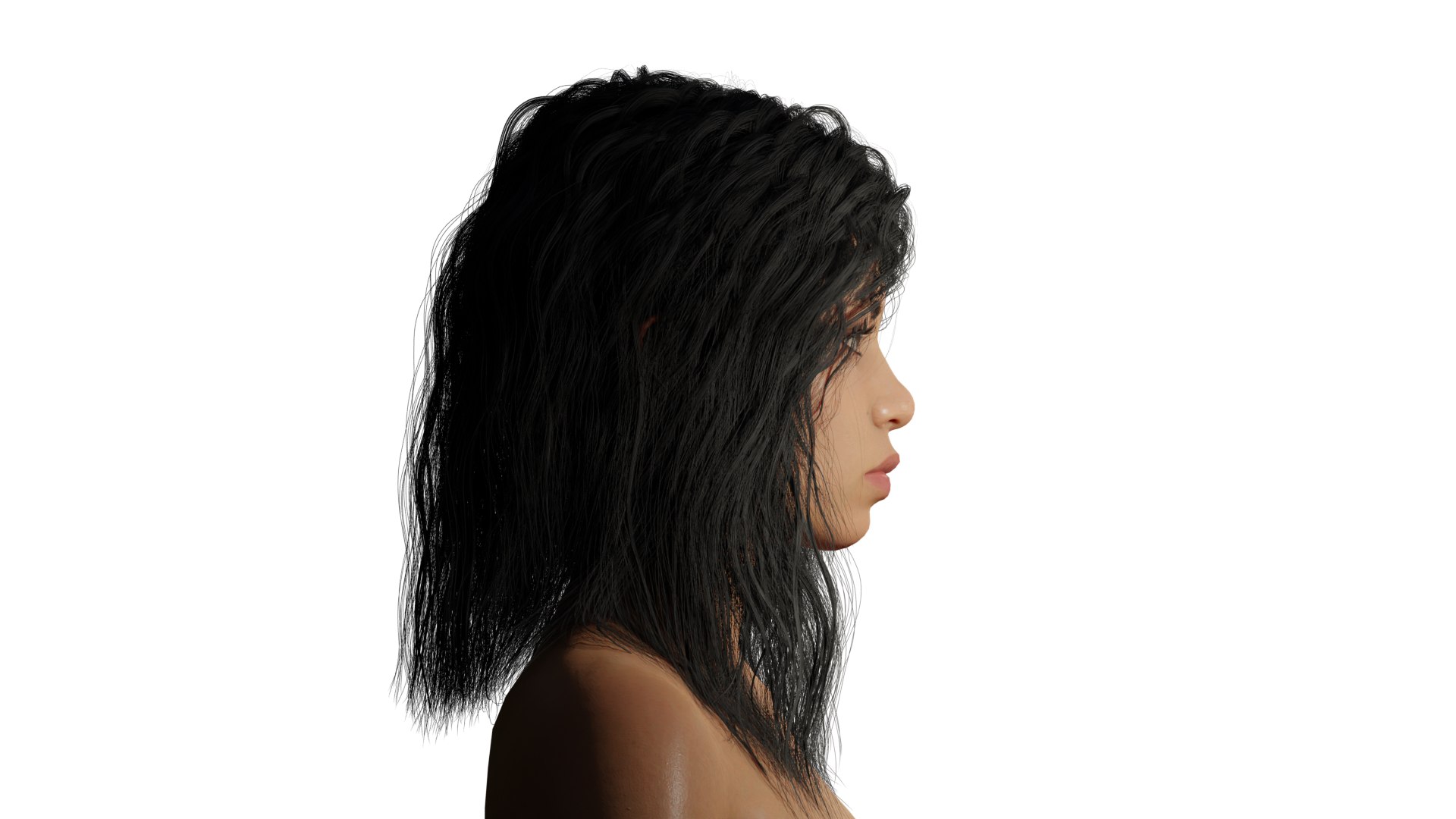 Layla - Rigged Blender Realistic Female Character 3D Model - TurboSquid ...