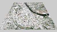 Cityscape Nashville Tennessee USA