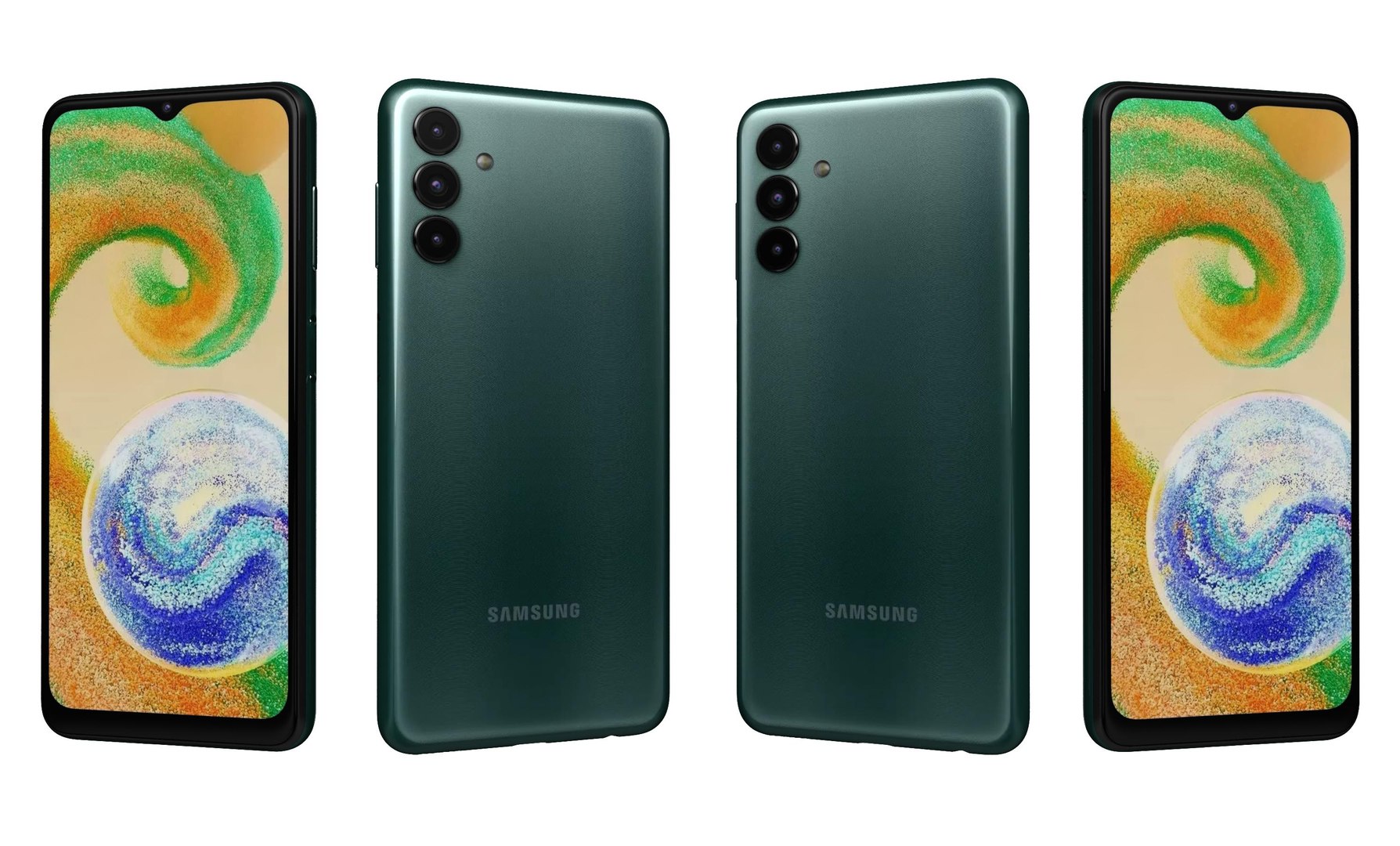 3D model Samsung Galaxy A04s All Colors - TurboSquid 1954961