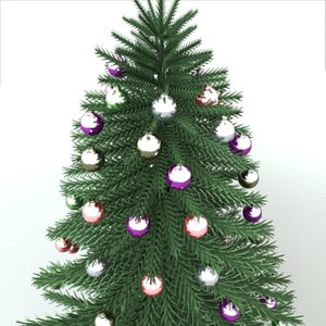 3ds max christmas tree
