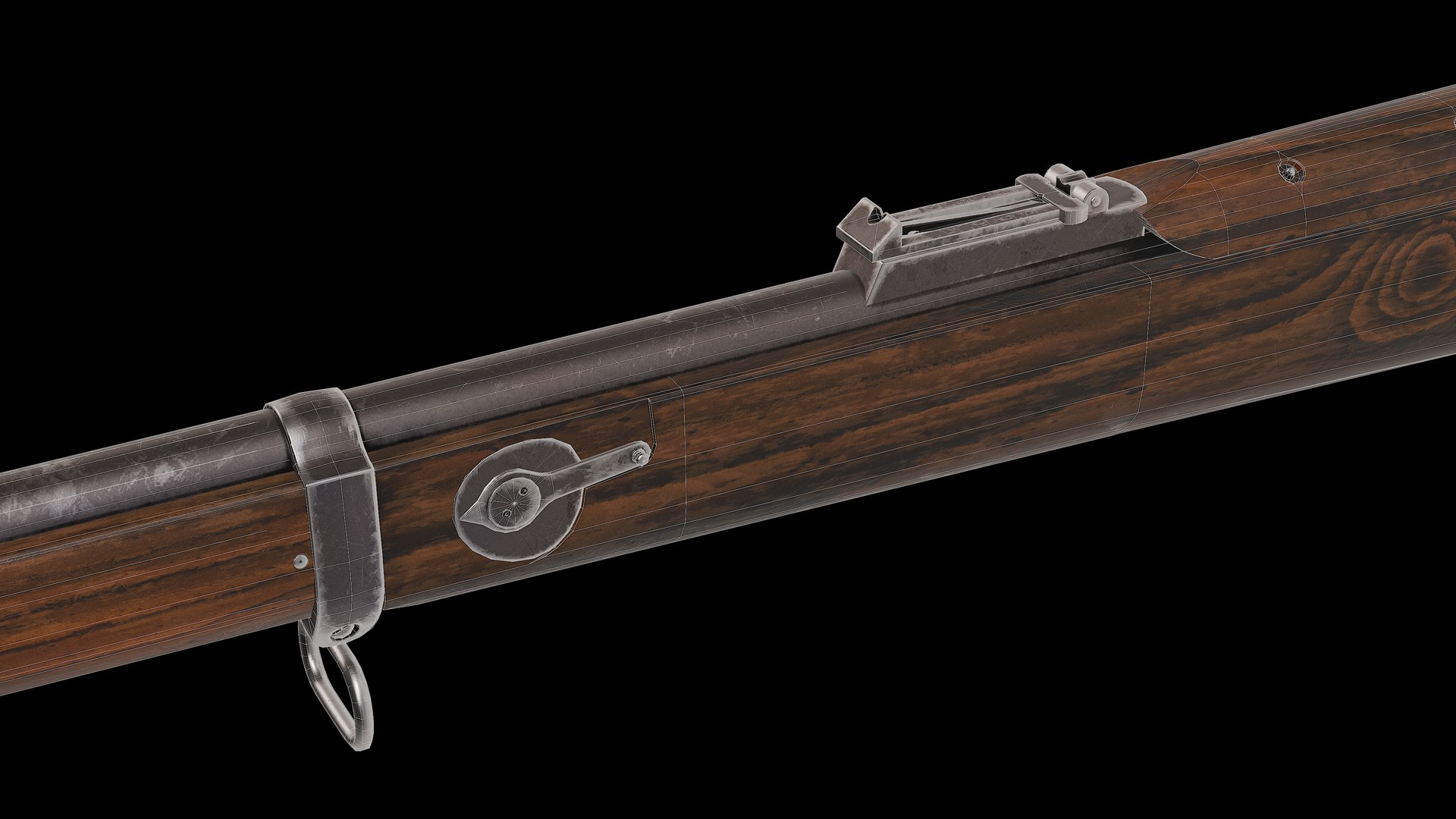 Magazine Lee Enfield MLE Rifle 3D Model - TurboSquid 2558567